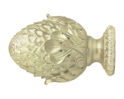 Picture of Oakleaf Cone Finial For 1 3/8" Wood Drapery Rods