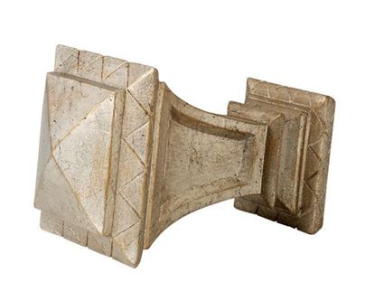 Picture of Cross Geometric Finial For 3" Wood Drapery Poles